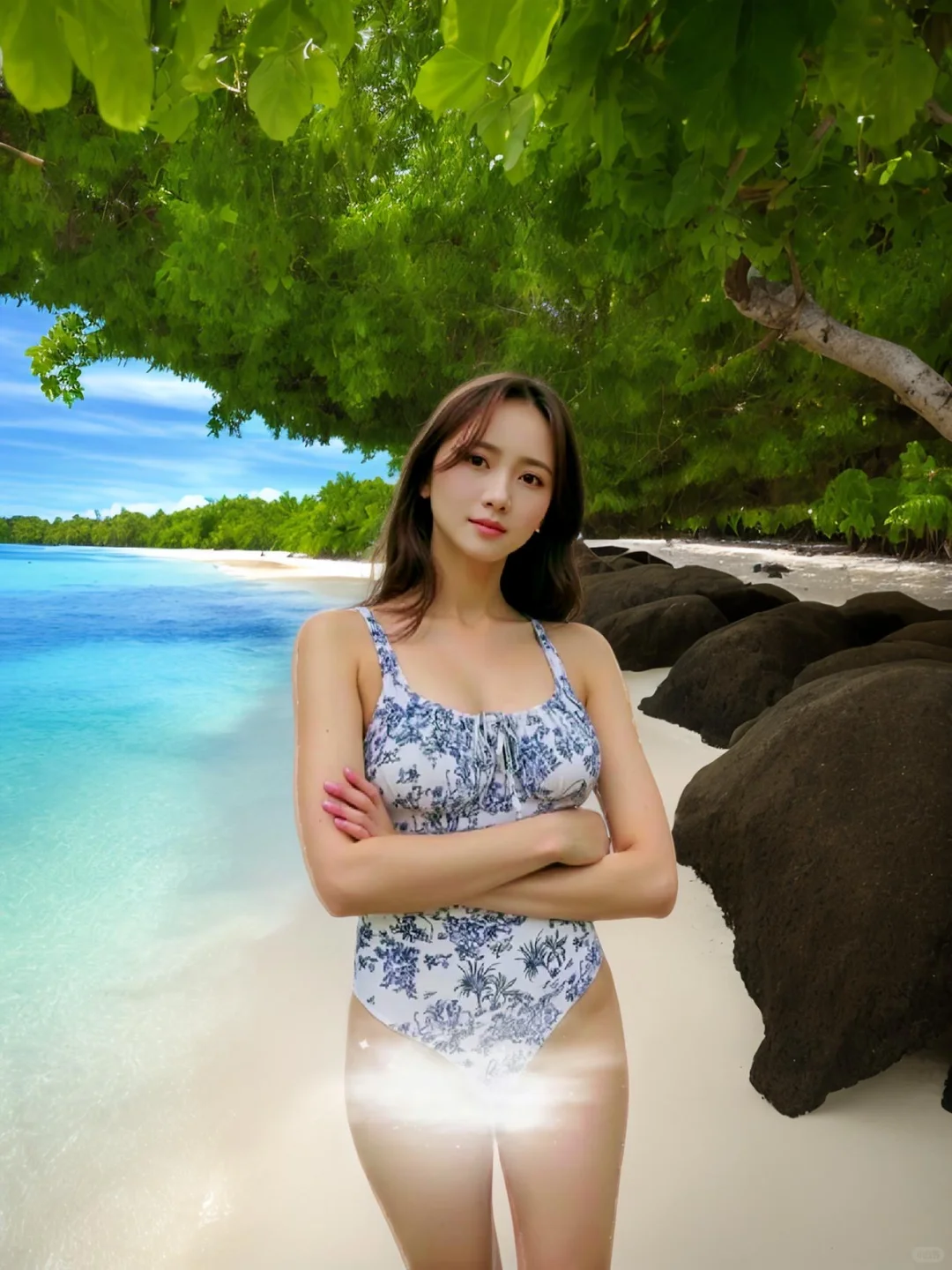 礁石滩上把诗意穿成当下