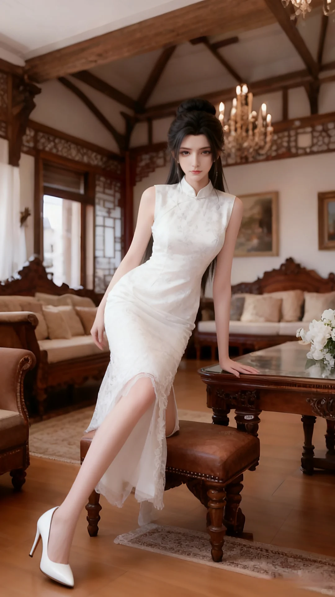 国漫女神穿上现代装陆雪琪