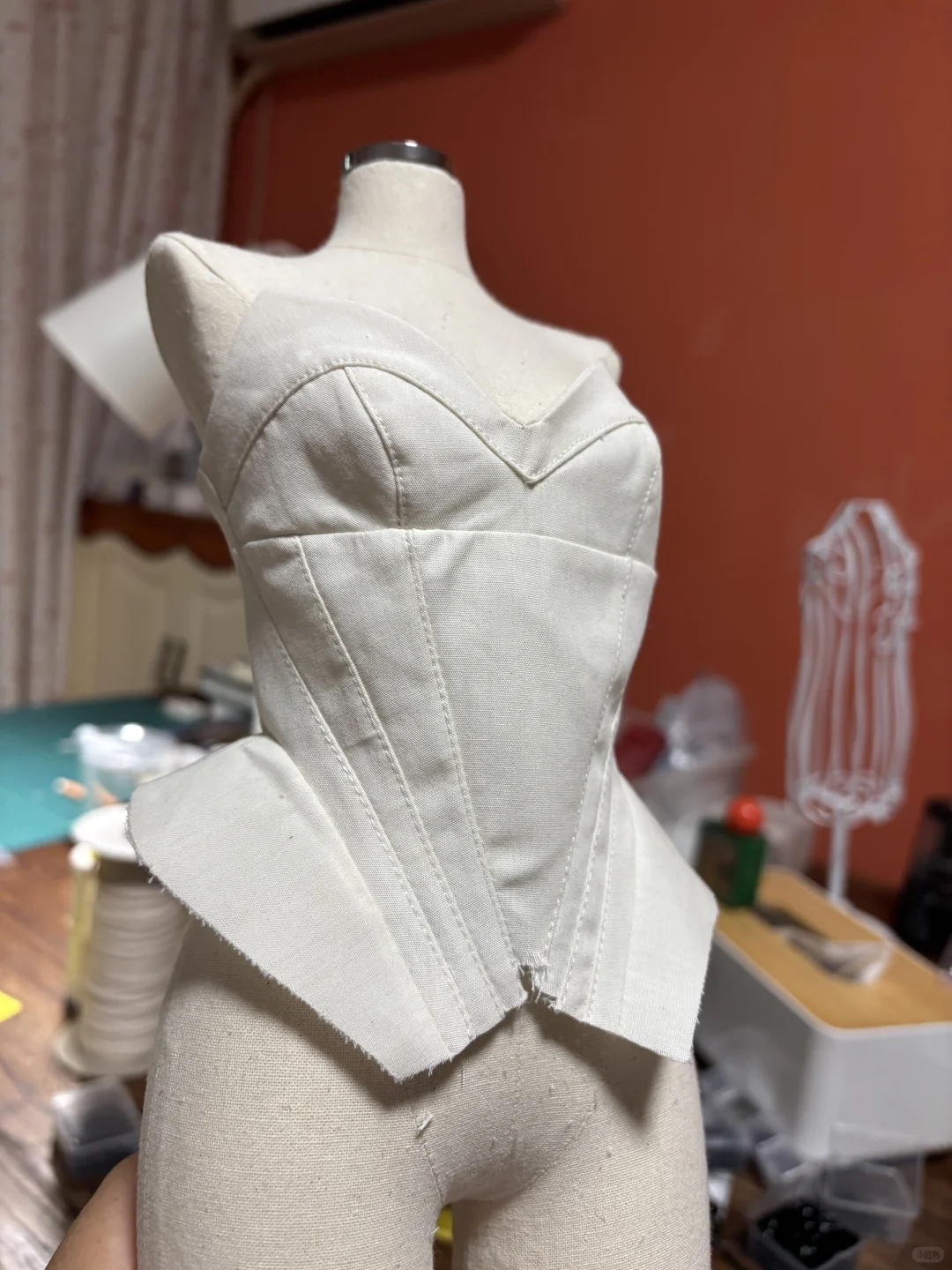 三分胸衣详细步骤