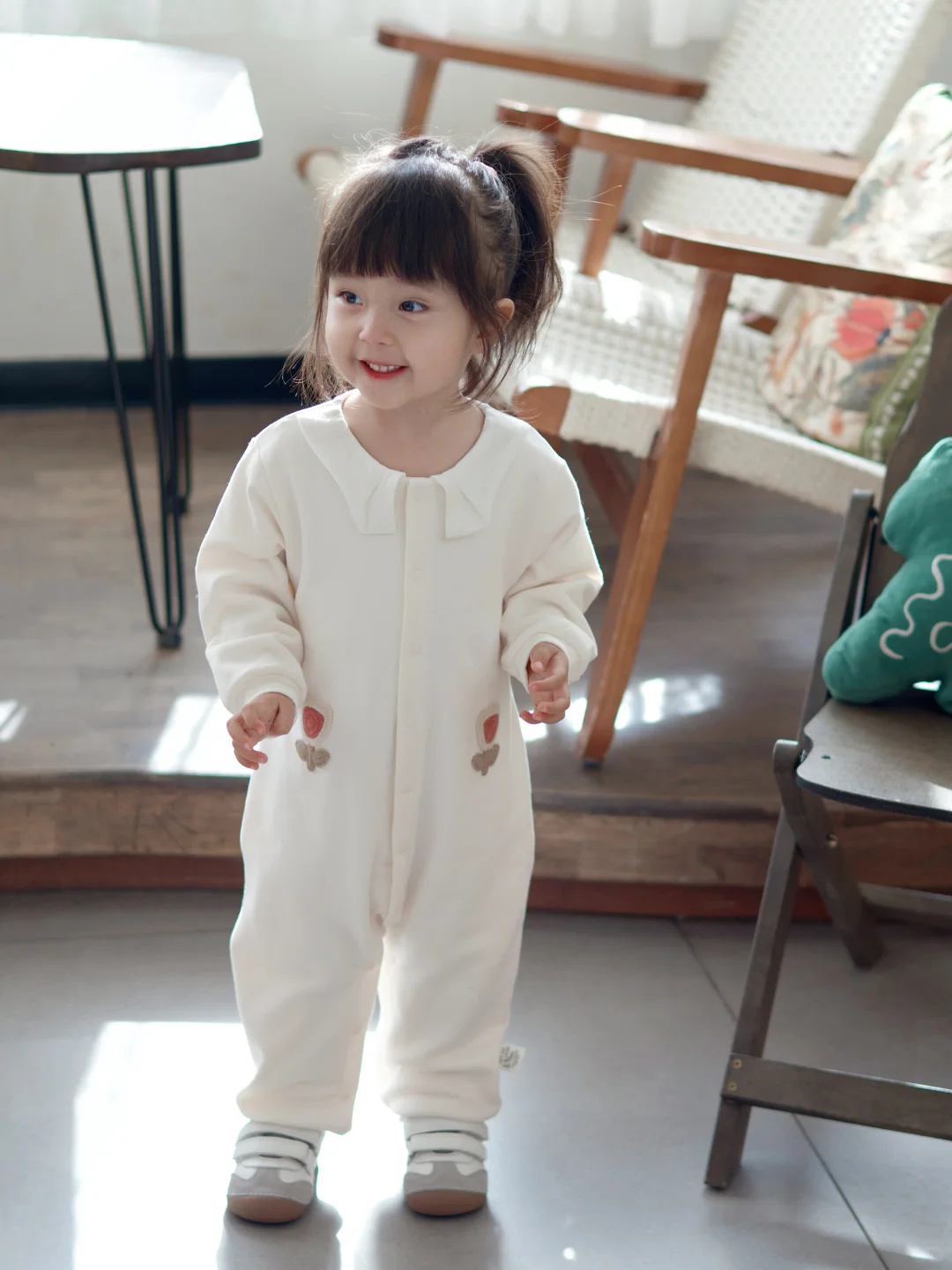 这估计就是生女儿的快乐！