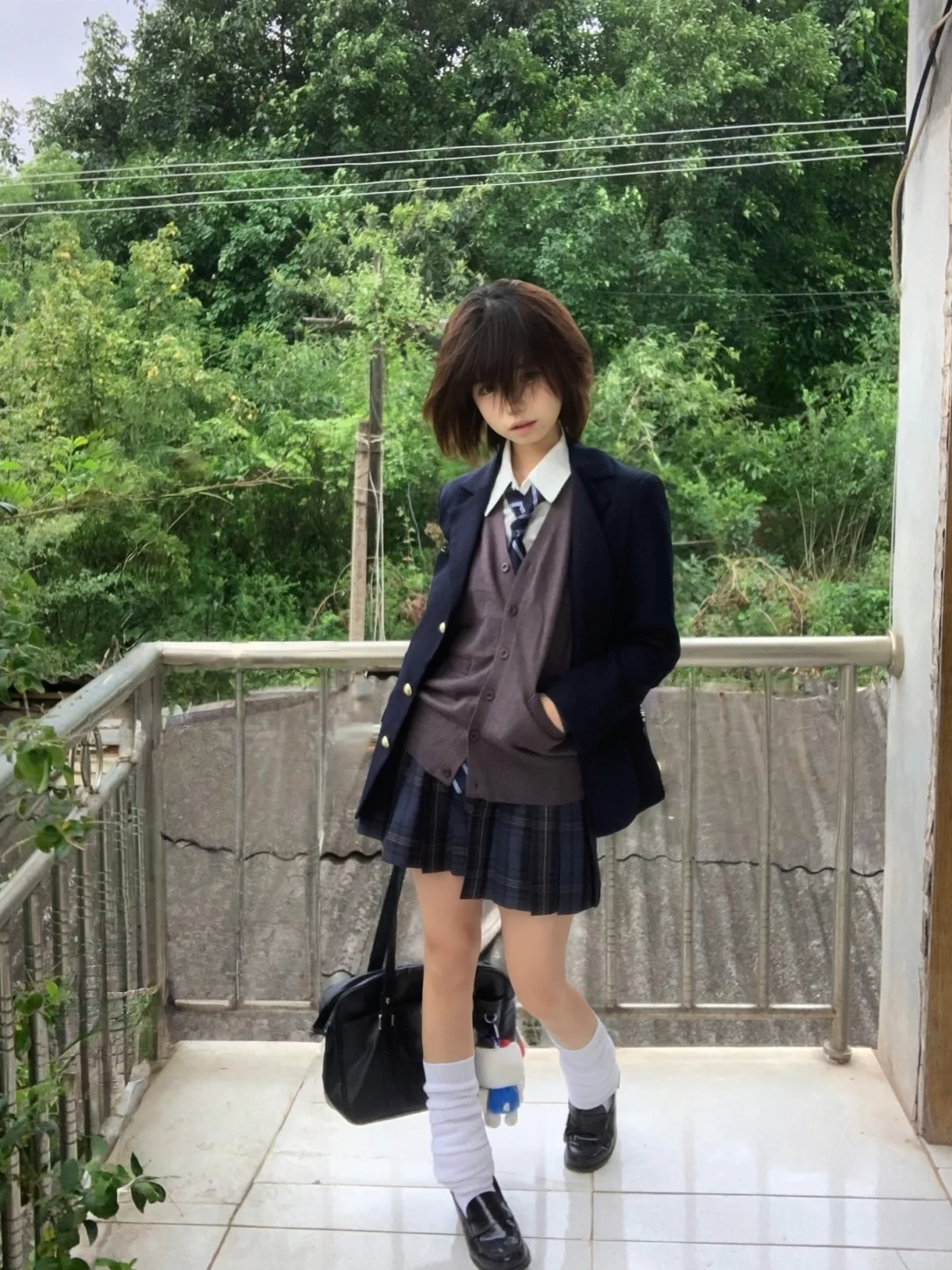 关于我在农村里拍的jk合集