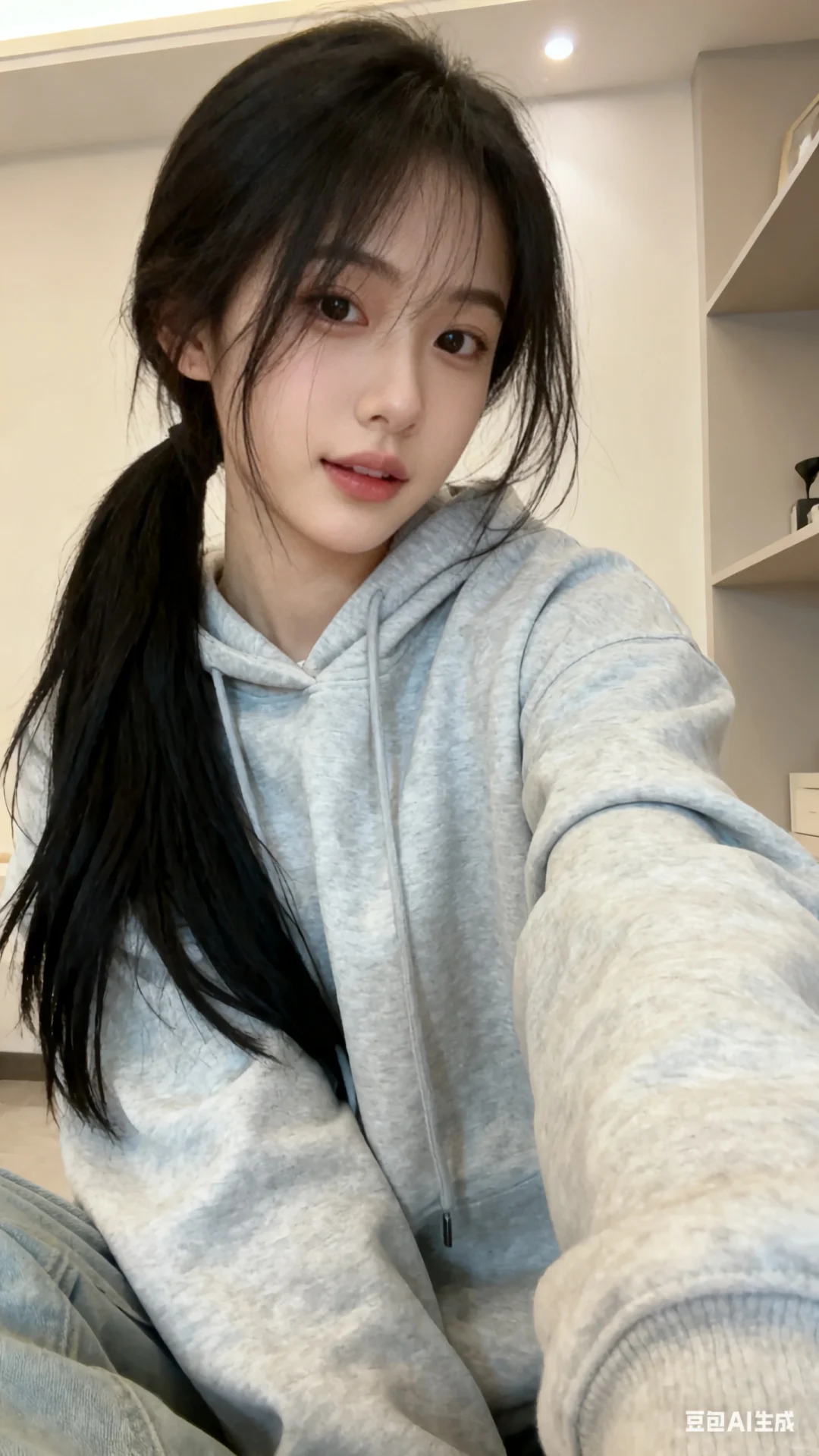 满满青春气息的氛围感美照（AI）