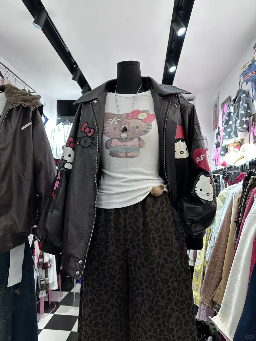 辣妹穿搭分享、甜辣风穿搭、甜酷风穿搭