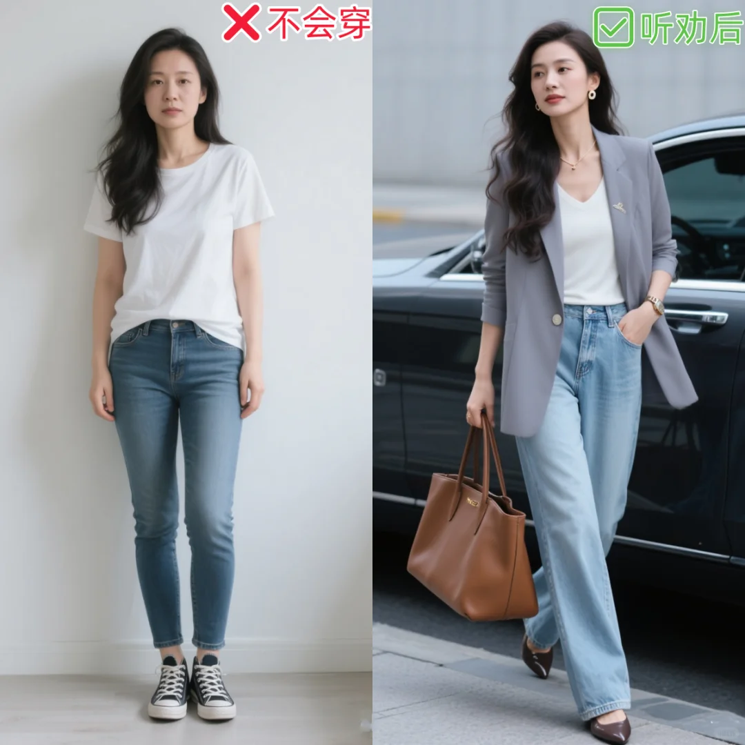 听劝前 vs 后对比～都太适合上班了🍀