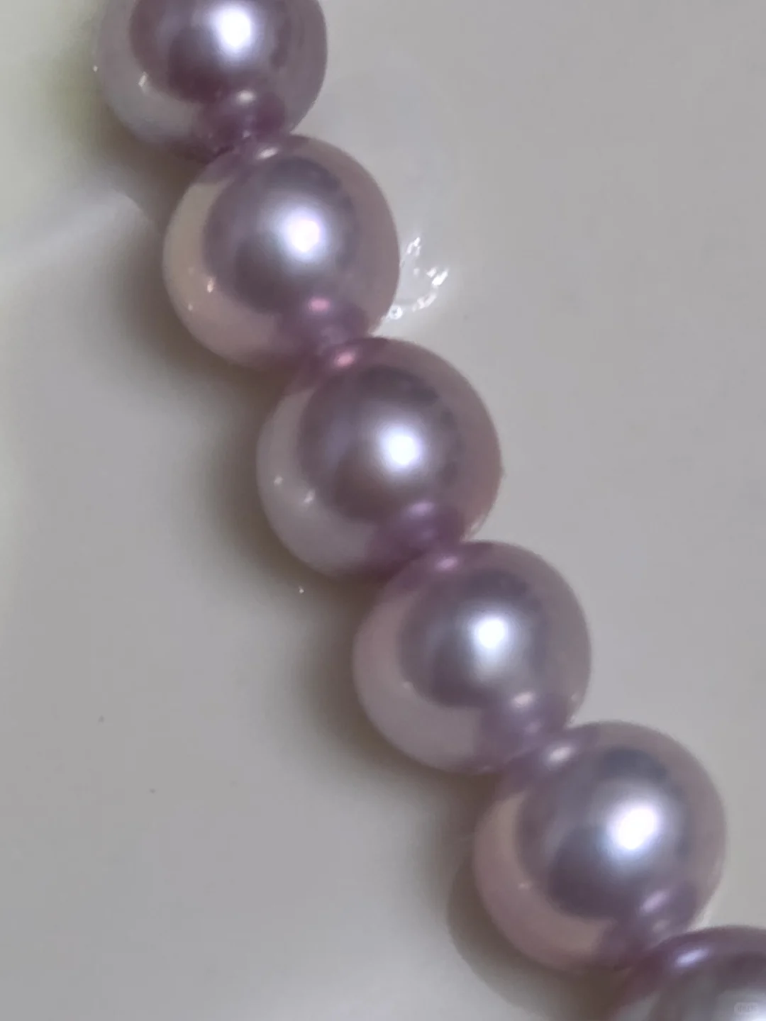 绝美香芋紫色天然淡水珍珠Baby珠小米珠项链