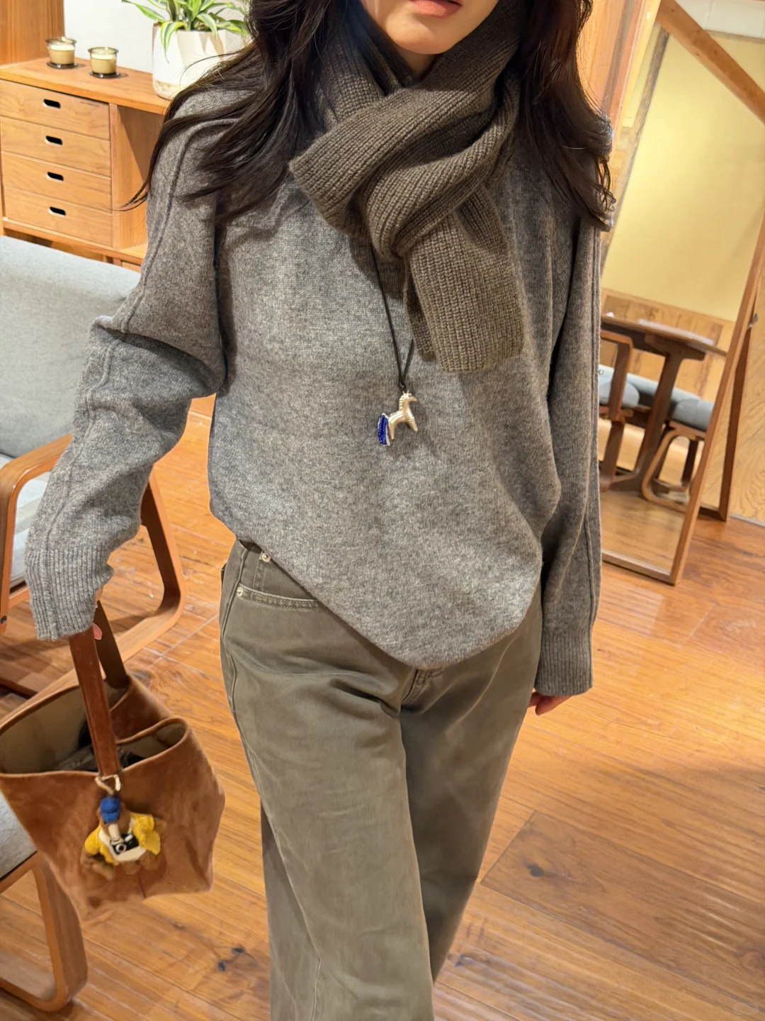 毛衣的慵懒自在！