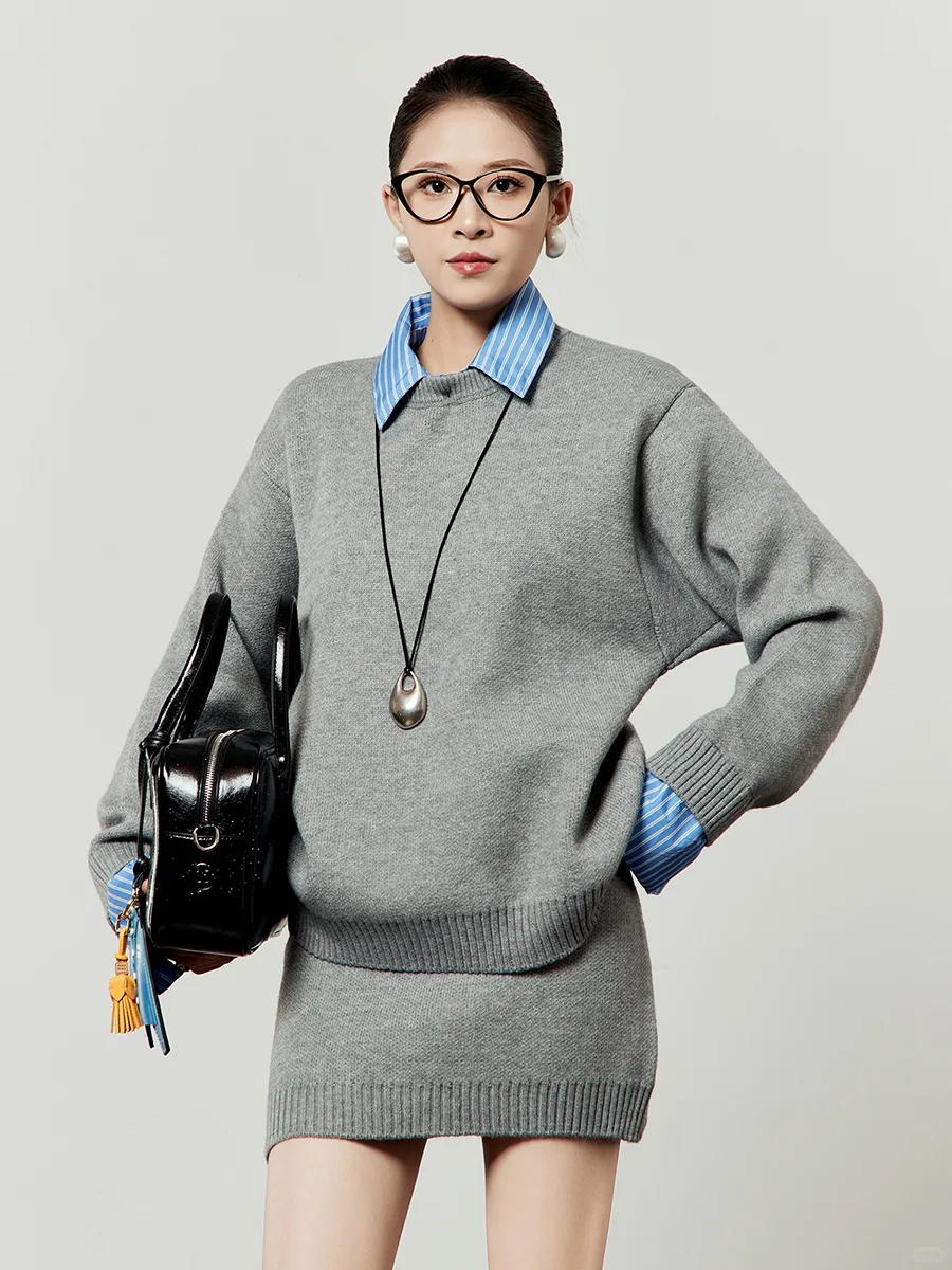 秋季穿搭 | 简约高级灰秒变时髦精✨