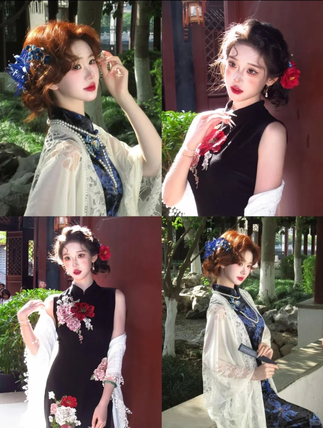 南京今年最出圈的9️⃣款秋冬旗袍合集拍它