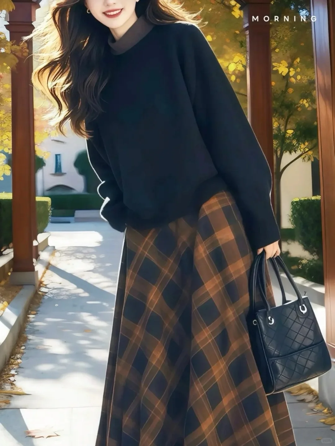 秋冬🍂复古慵懒气质套装，洋气又高级！