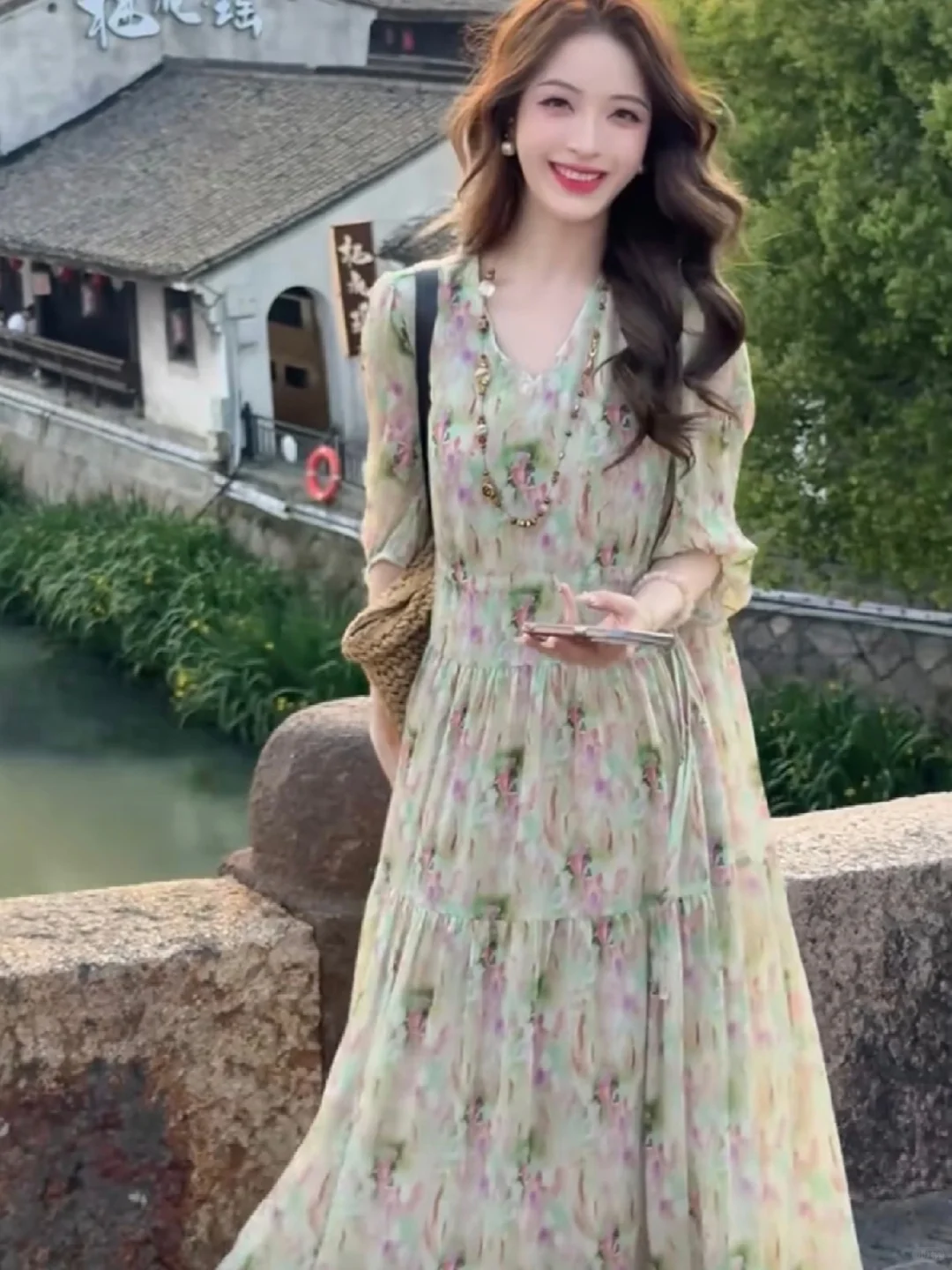 甜翻啦！🥰哥弟这条裙，是少女的专属温柔