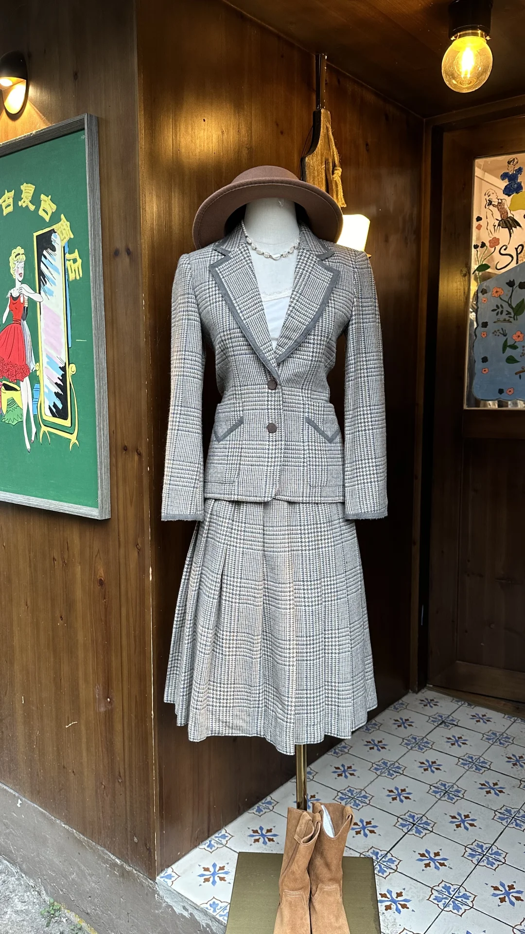 秀场回顾〰️穿梭在90s罕见的Vintage套装！！！！