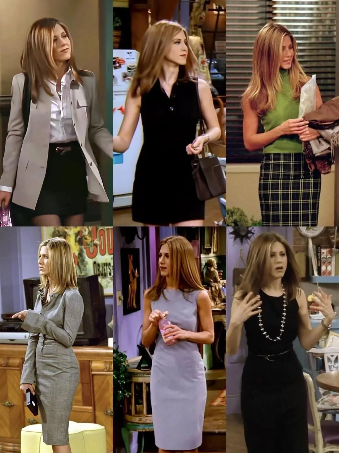 瑞秋才是90年代穿搭的神❗️❗️