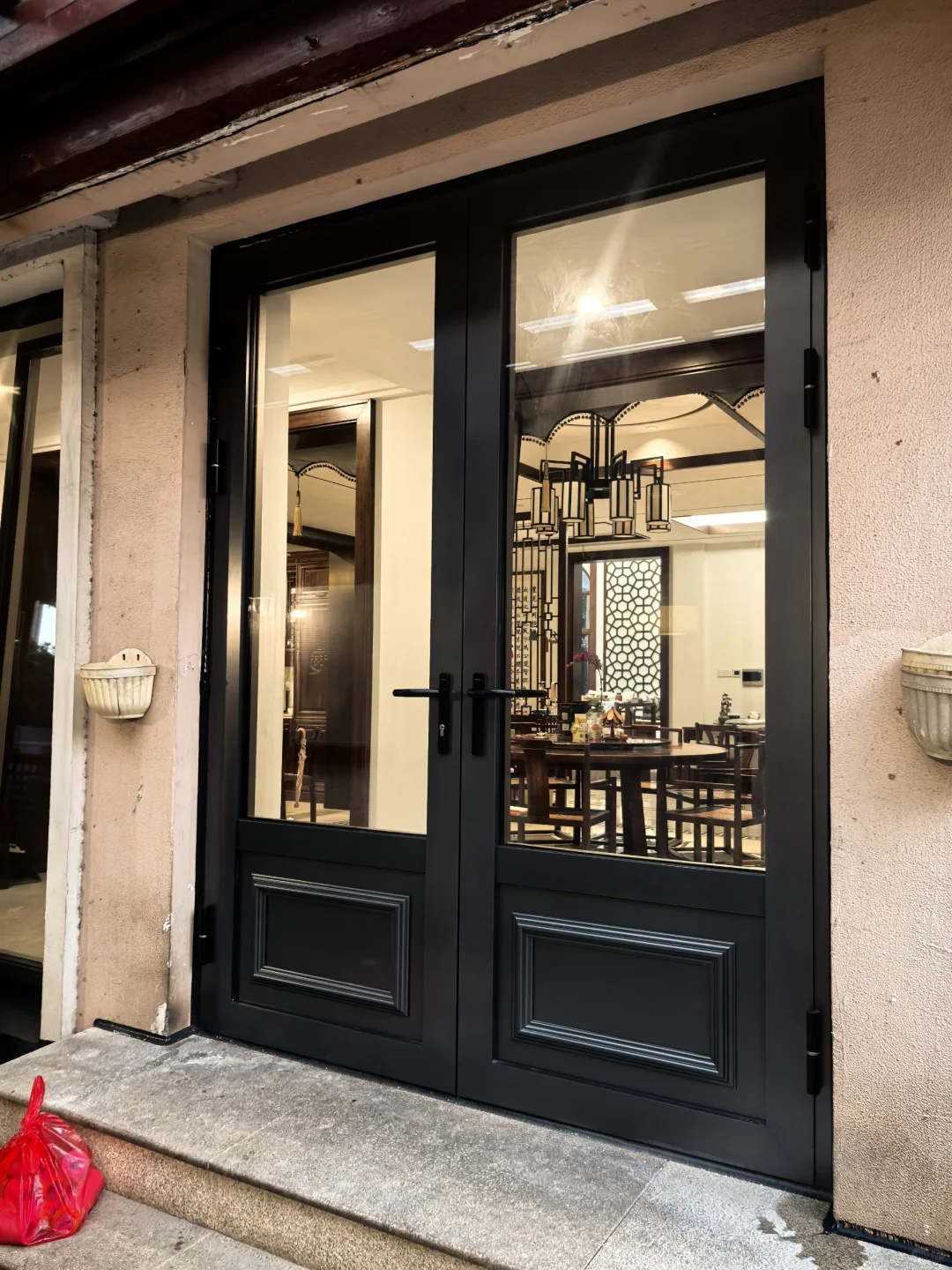 花园入户玻璃门