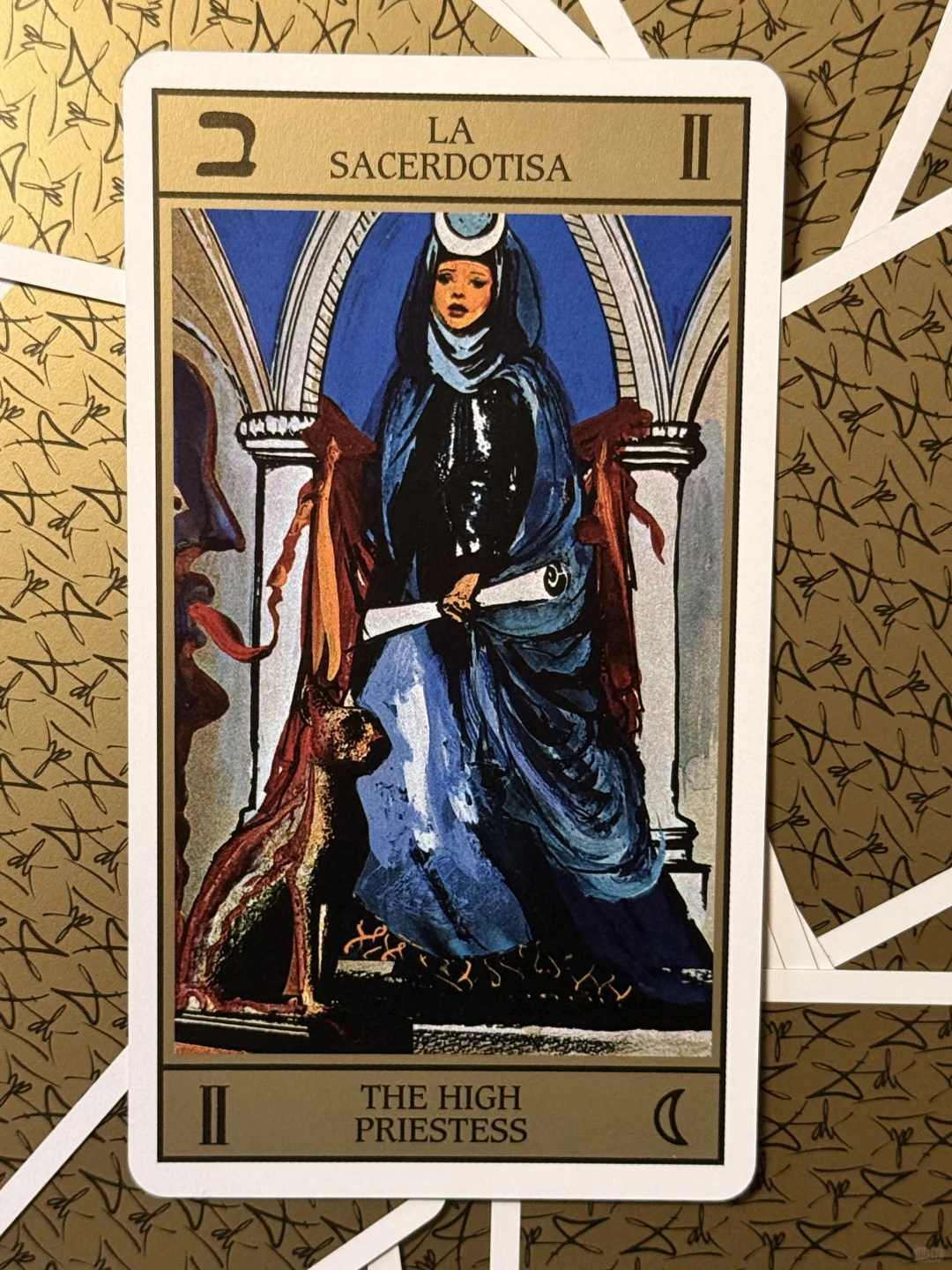 达利塔罗 | 女祭司🖤内心的修女与欲望野兽