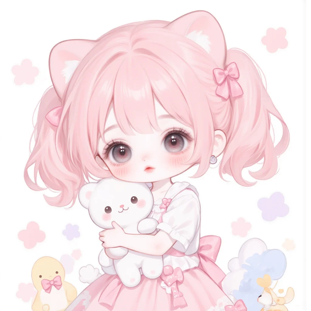 粉色梦幻：甜美与治愈的童话世界