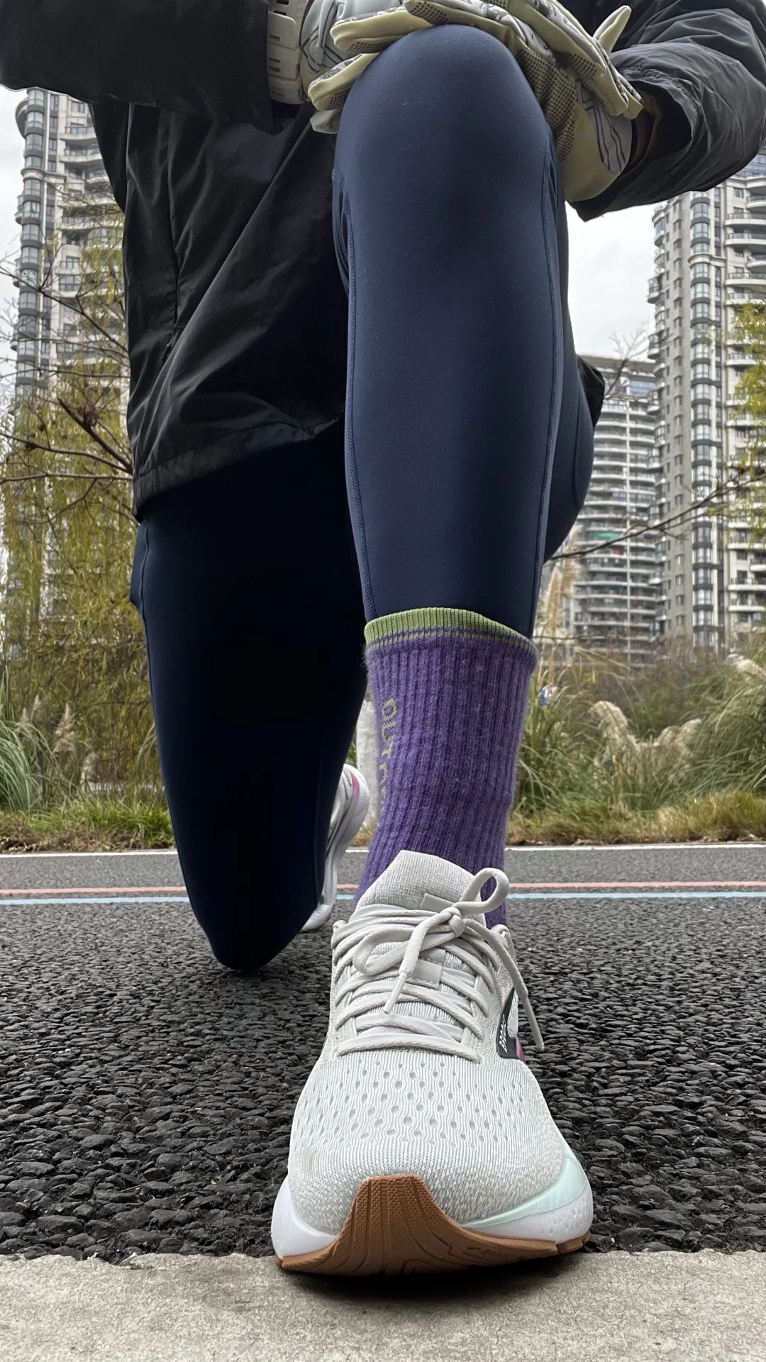 跑吧 热个身就不冷了