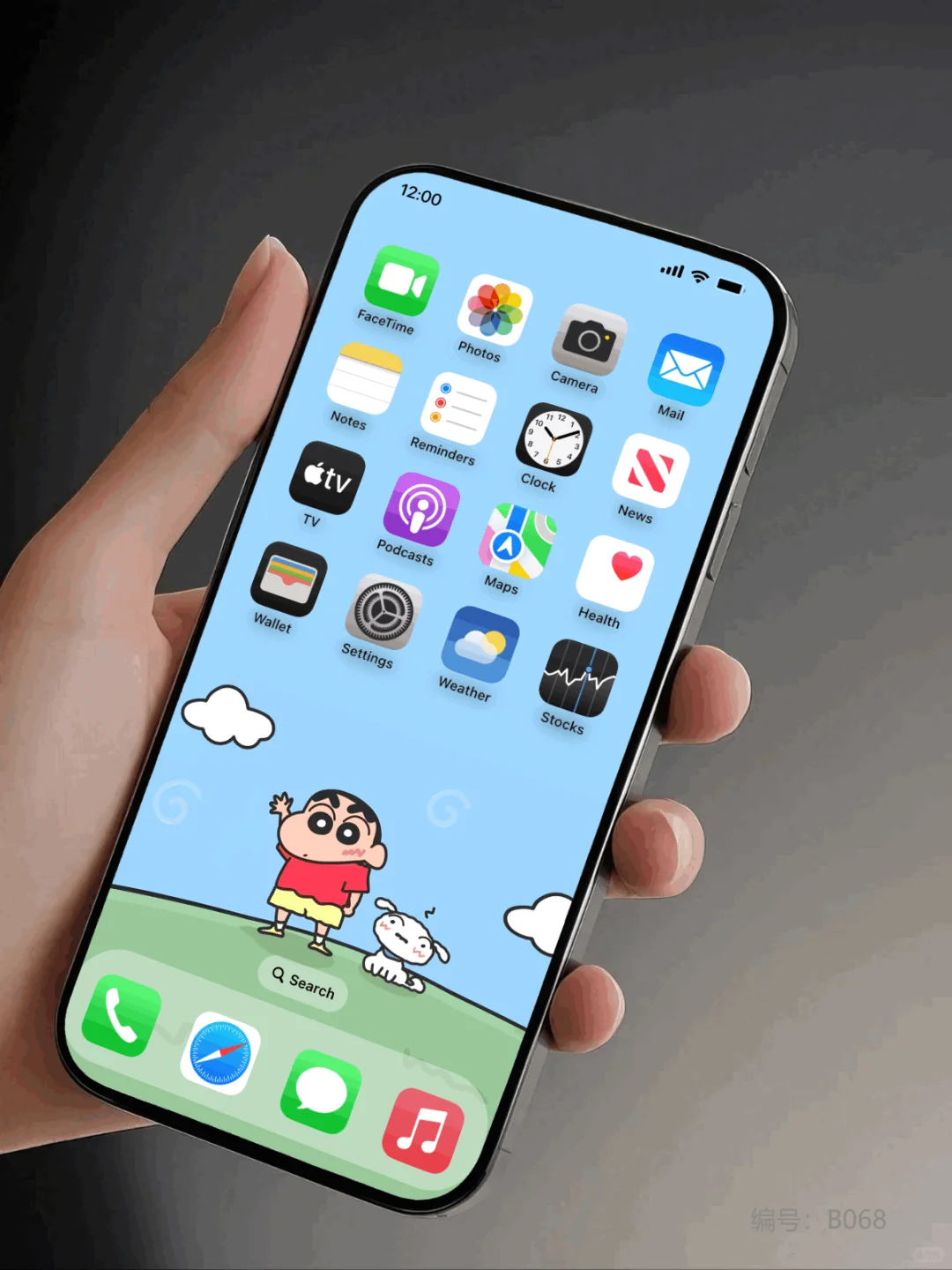 👶蜡笔小新出游日壁纸｜可爱值拉满💯