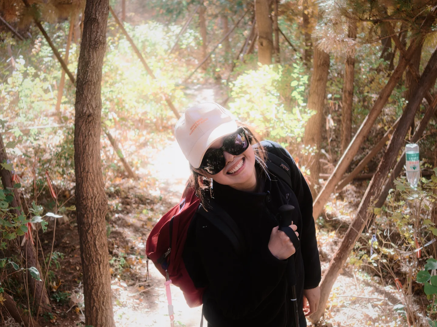 工科女研首次体验徒步就爱上了