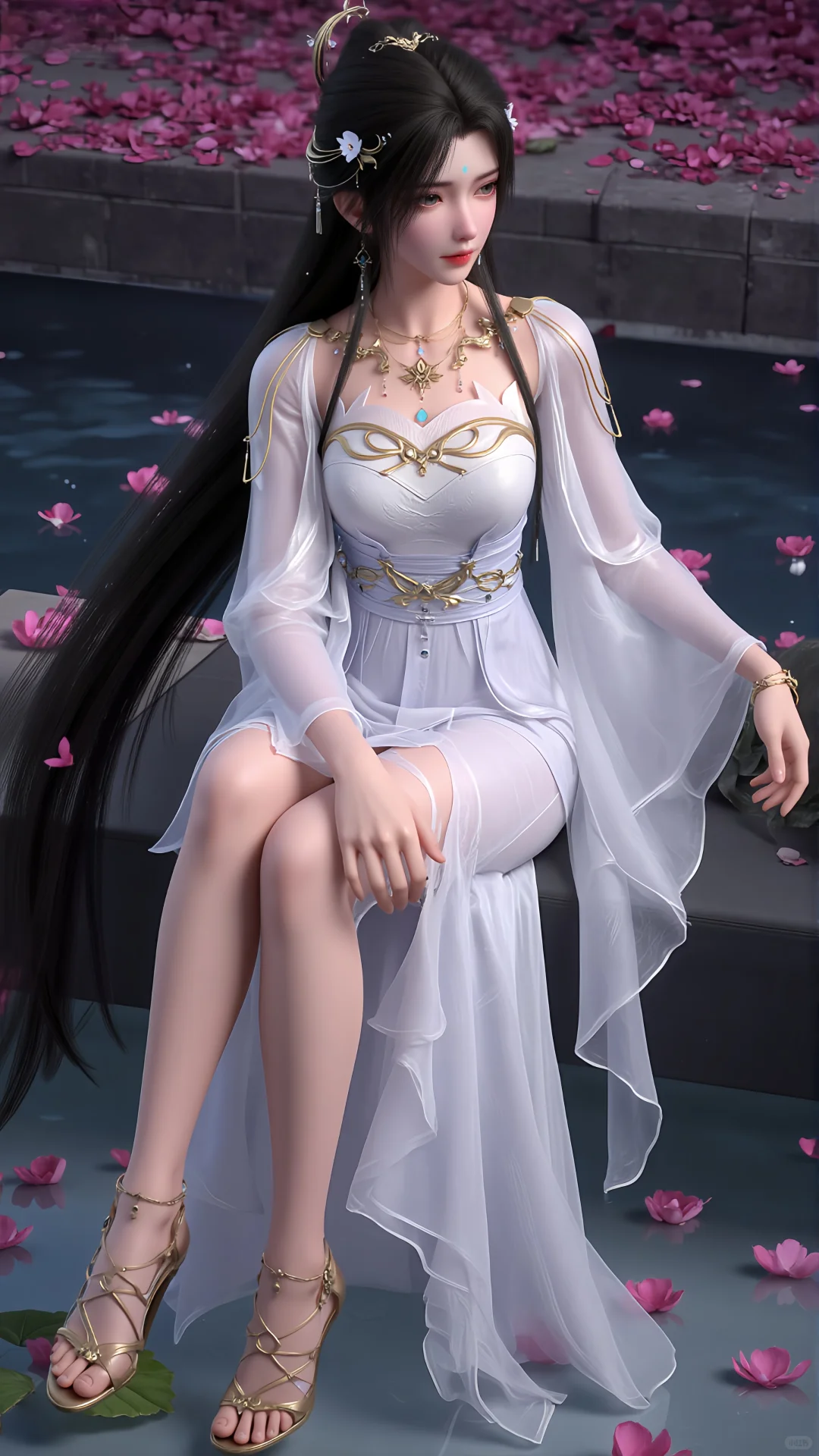 国漫女神壁纸10、喜欢的礼貌拿图