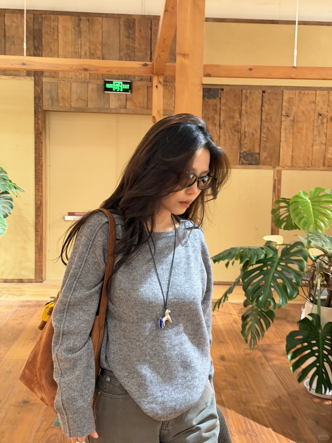 毛衣的慵懒自在！