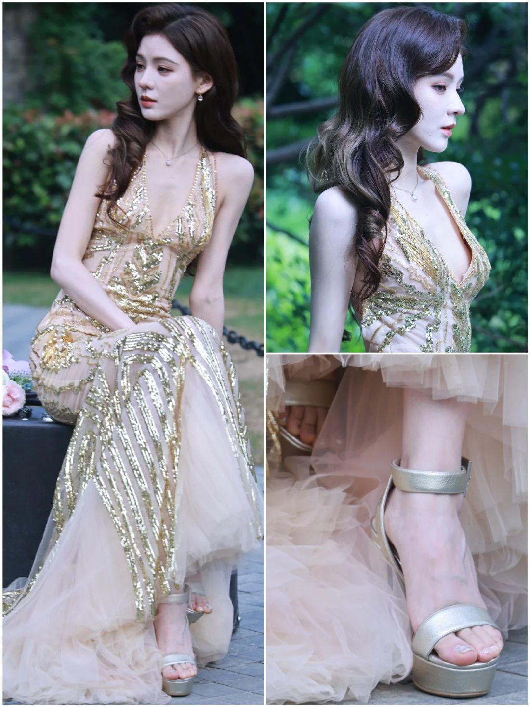 被张予曦惊艳了！礼服也藏不住的火辣！💃