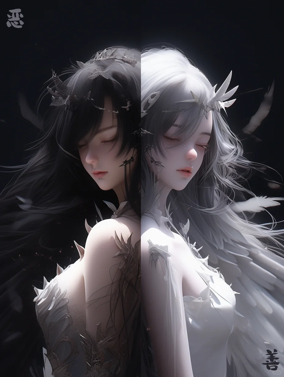 AI绘画集 | 善恶（含咒语）