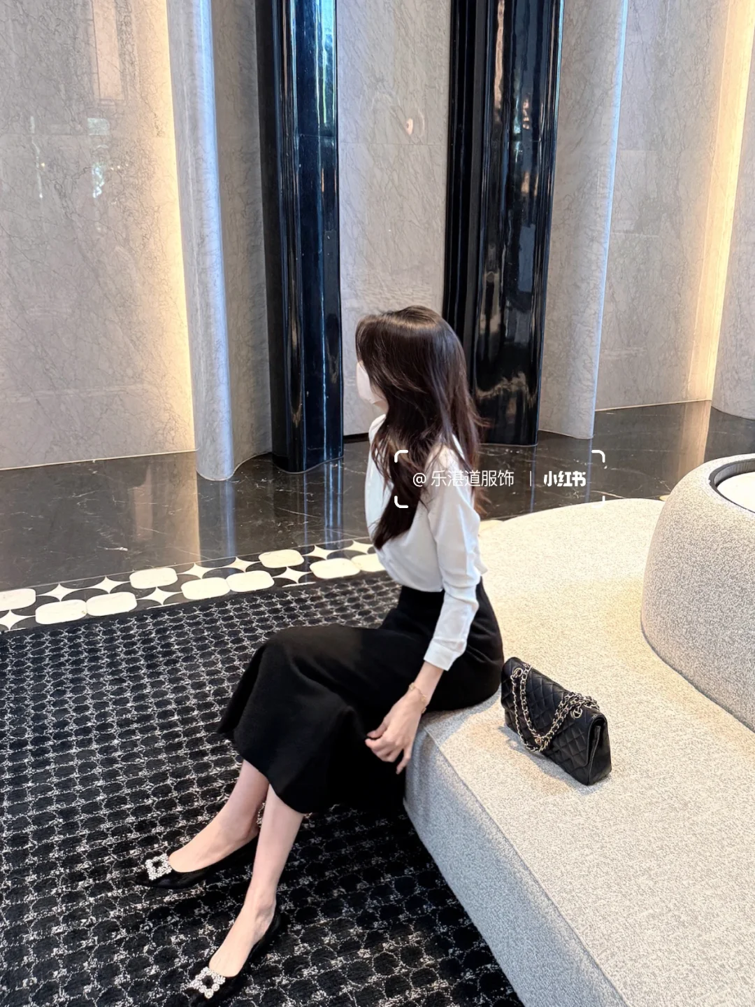 好喜欢我的新裙子！也太气质显瘦了