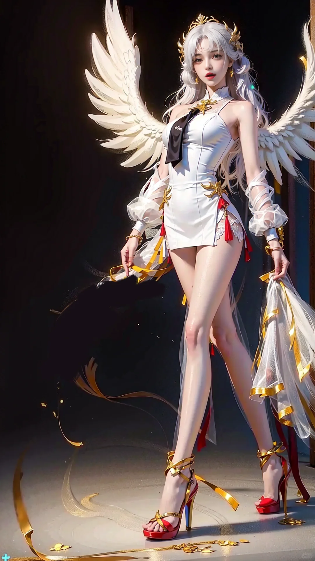 是天使姐姐呀！