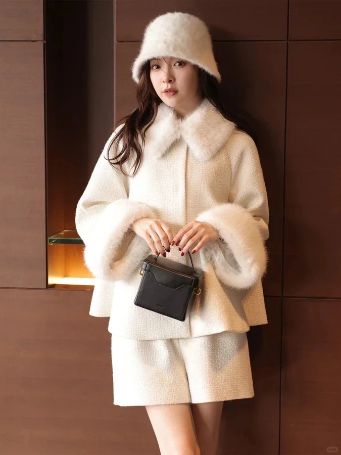 出riranture白雪公主大衣外套白色m码