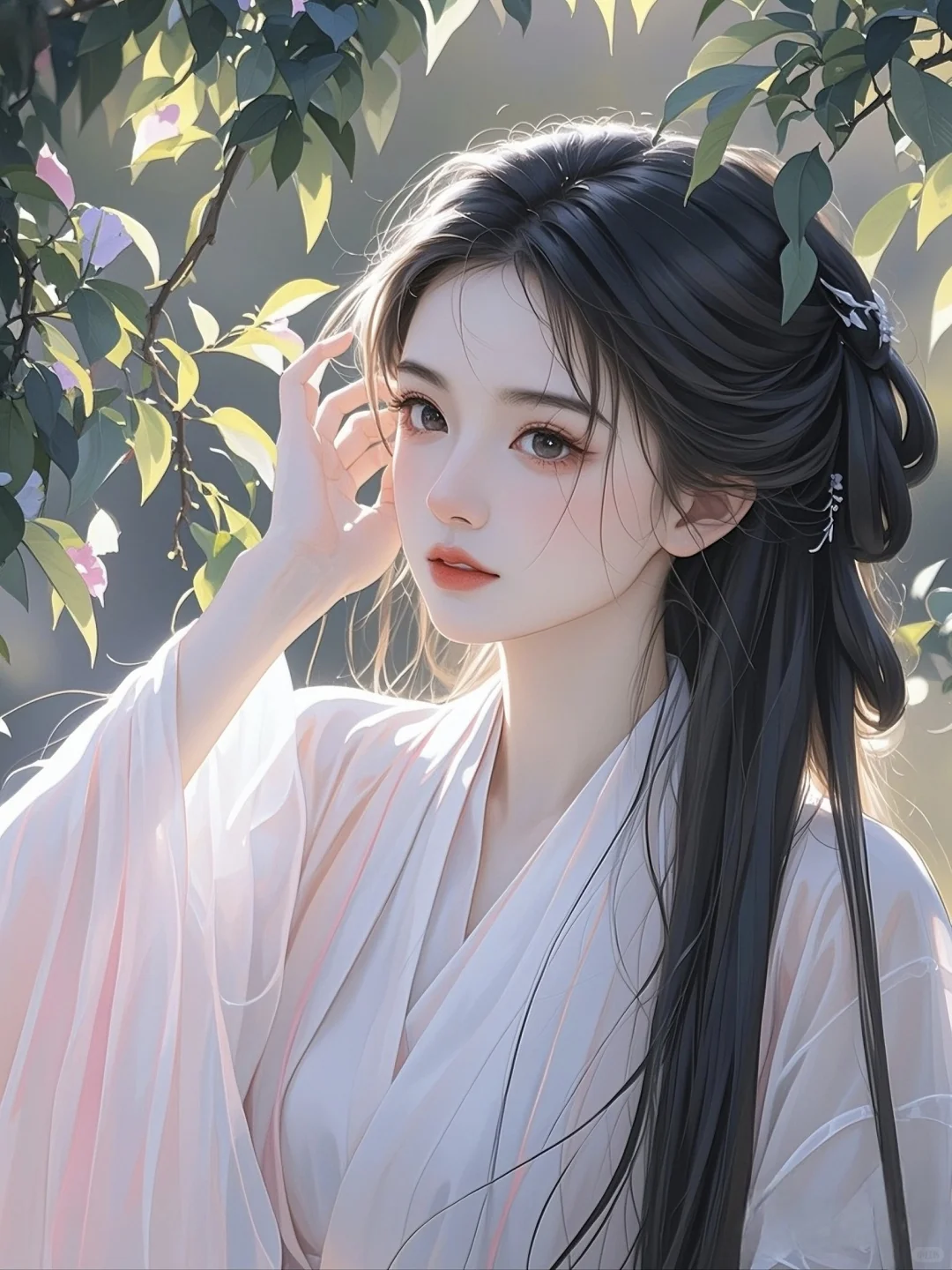 一树花开，一梦花间，一念花落