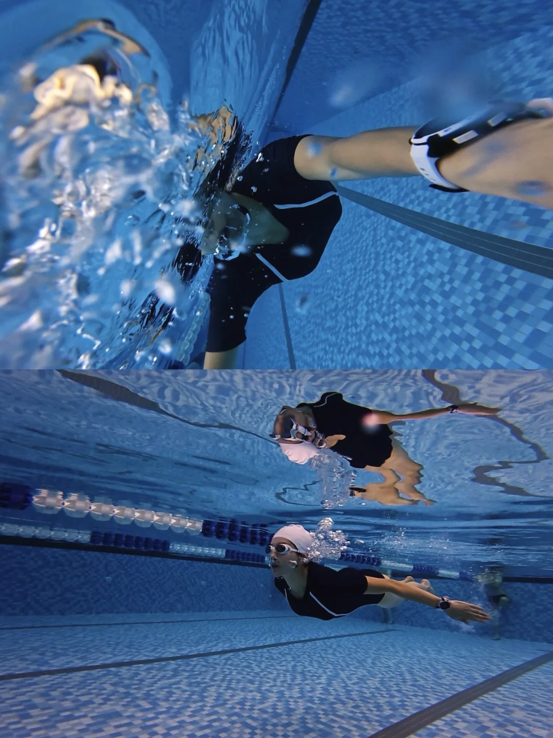 久违的游了一次泳，皮肤和情绪都变好了！