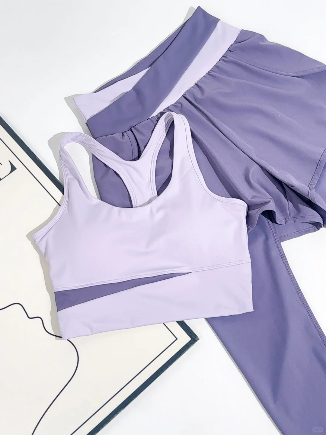 适合初秋的紫色浪漫🍆运动不露腿福音💰59