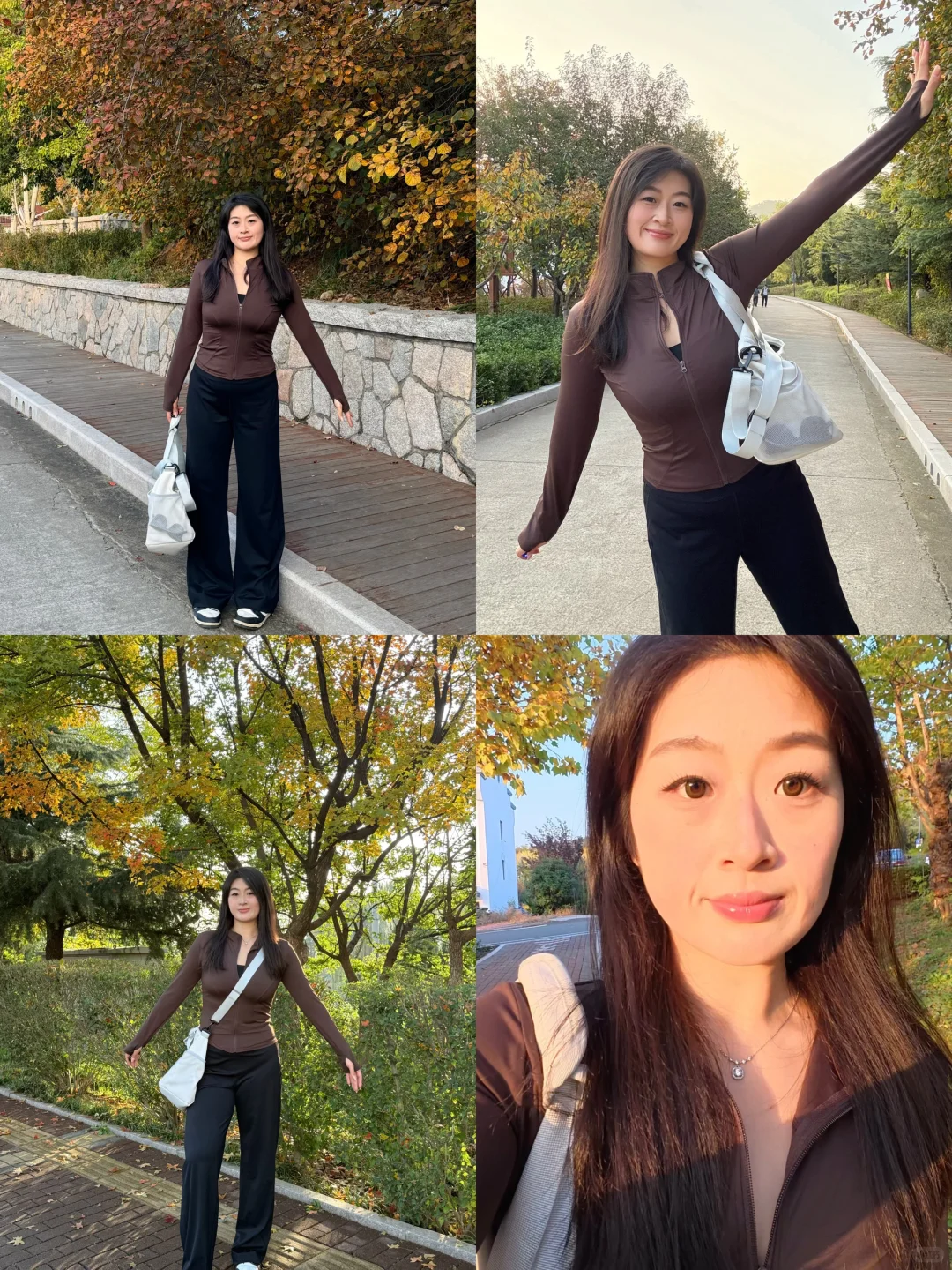 170斤｜大码女生巨显瘦的秋冬运动穿搭！🍂