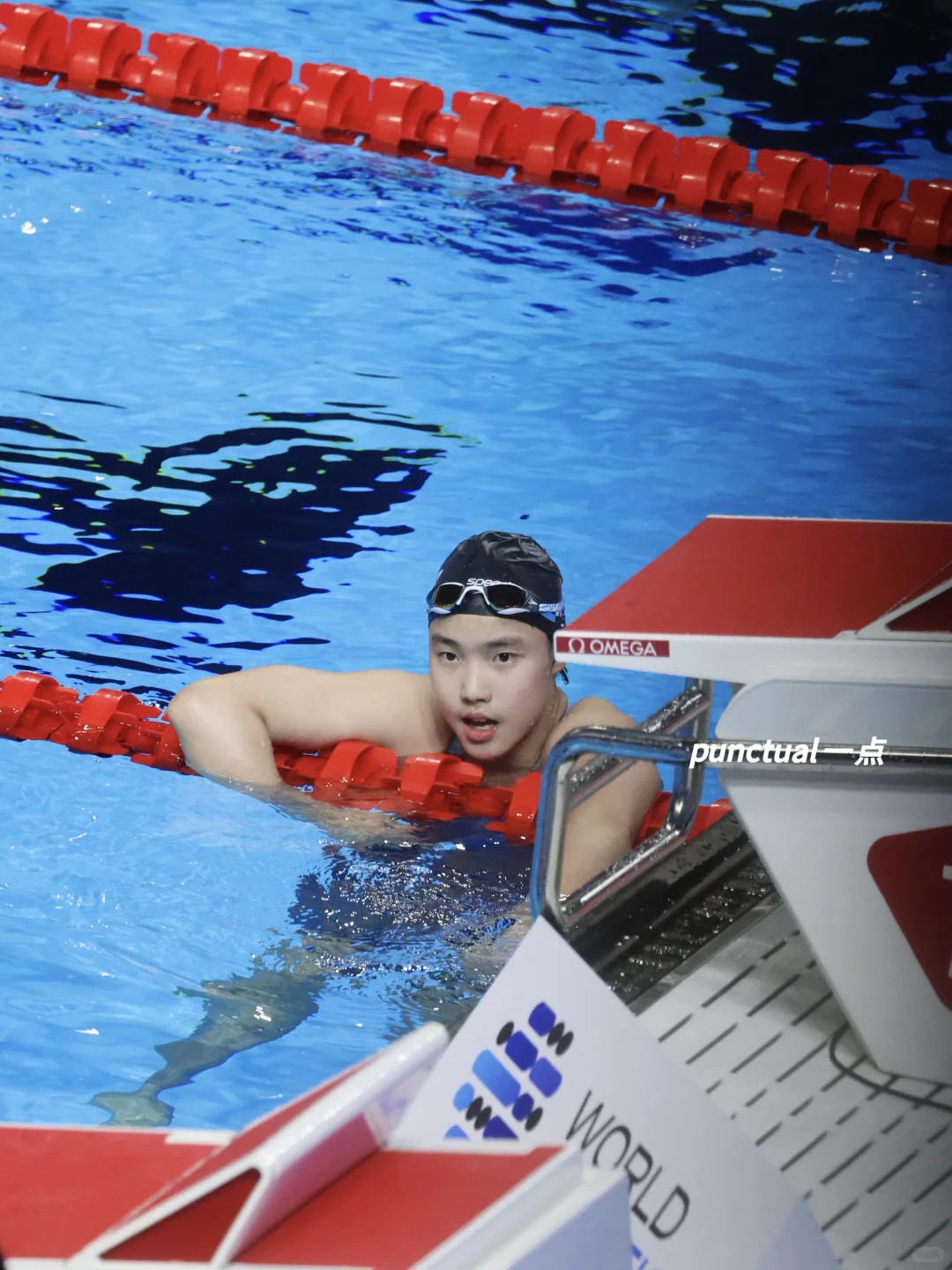 你有这么可爱的子迪妹妹进入我朝泳坛☺️