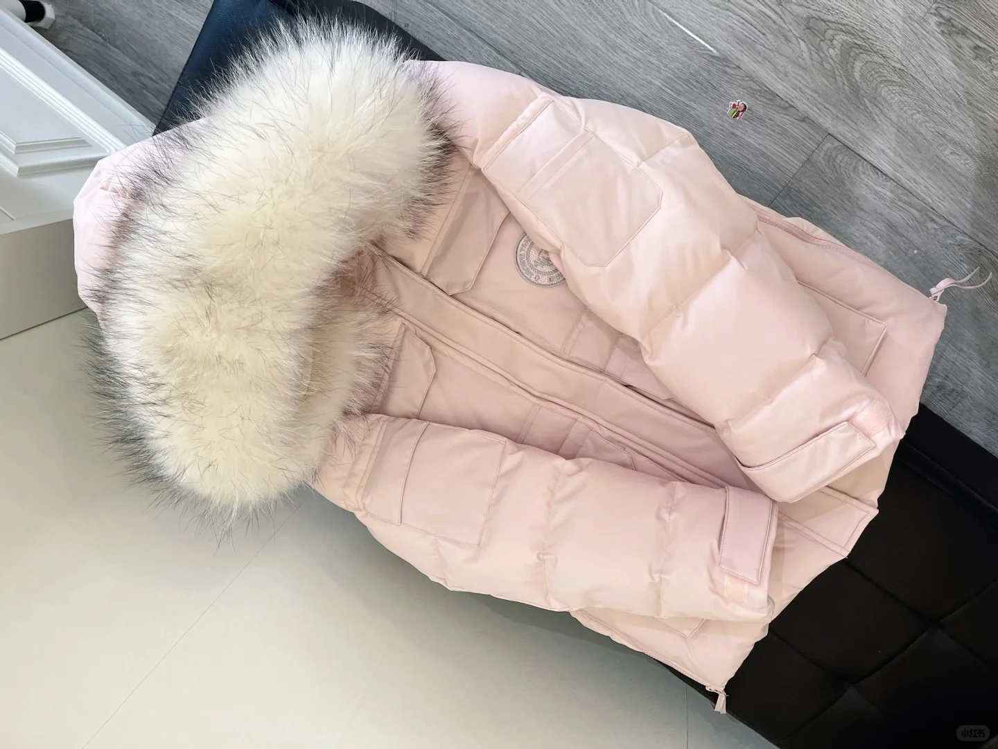 降温❄️就穿这件粉粉嫩嫩的羽绒服🍧好甜美啊