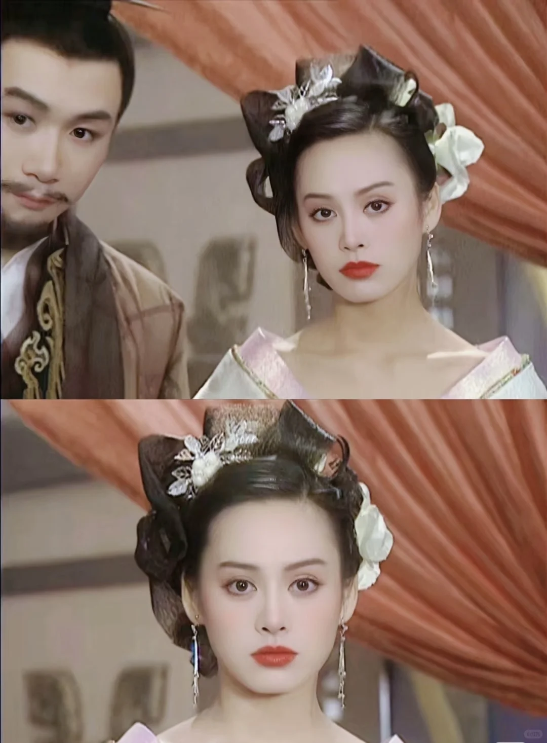 宁静，明艳大气的长相，野性难驯的气质