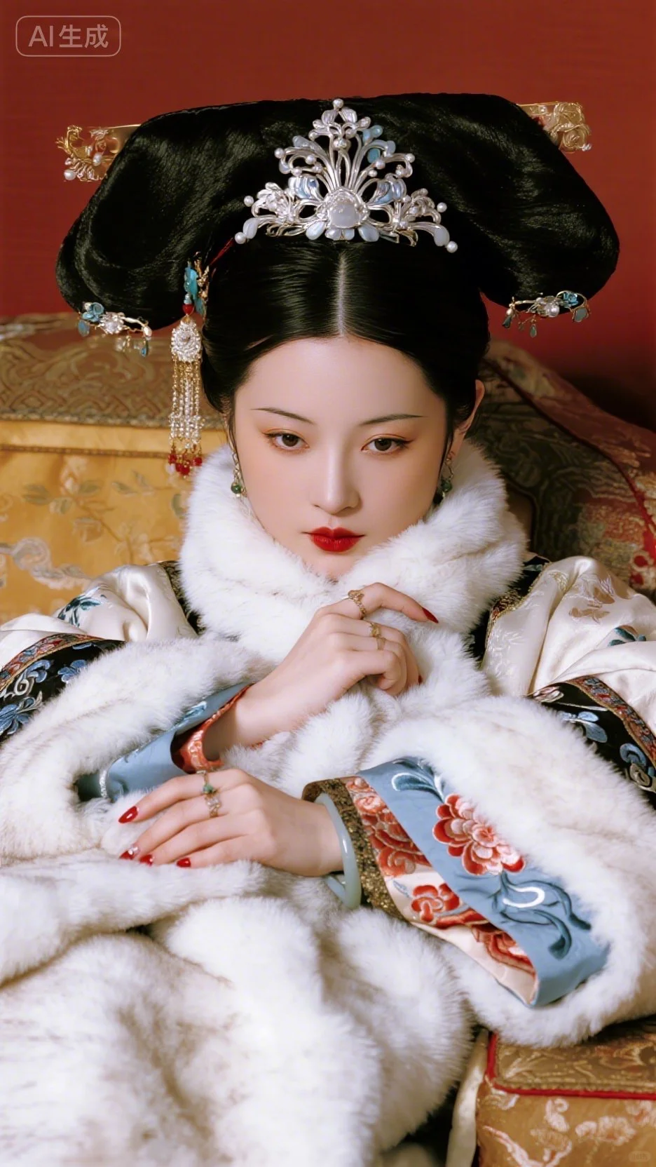 每年进贡的上好皮子都送到贵妃宫里了......