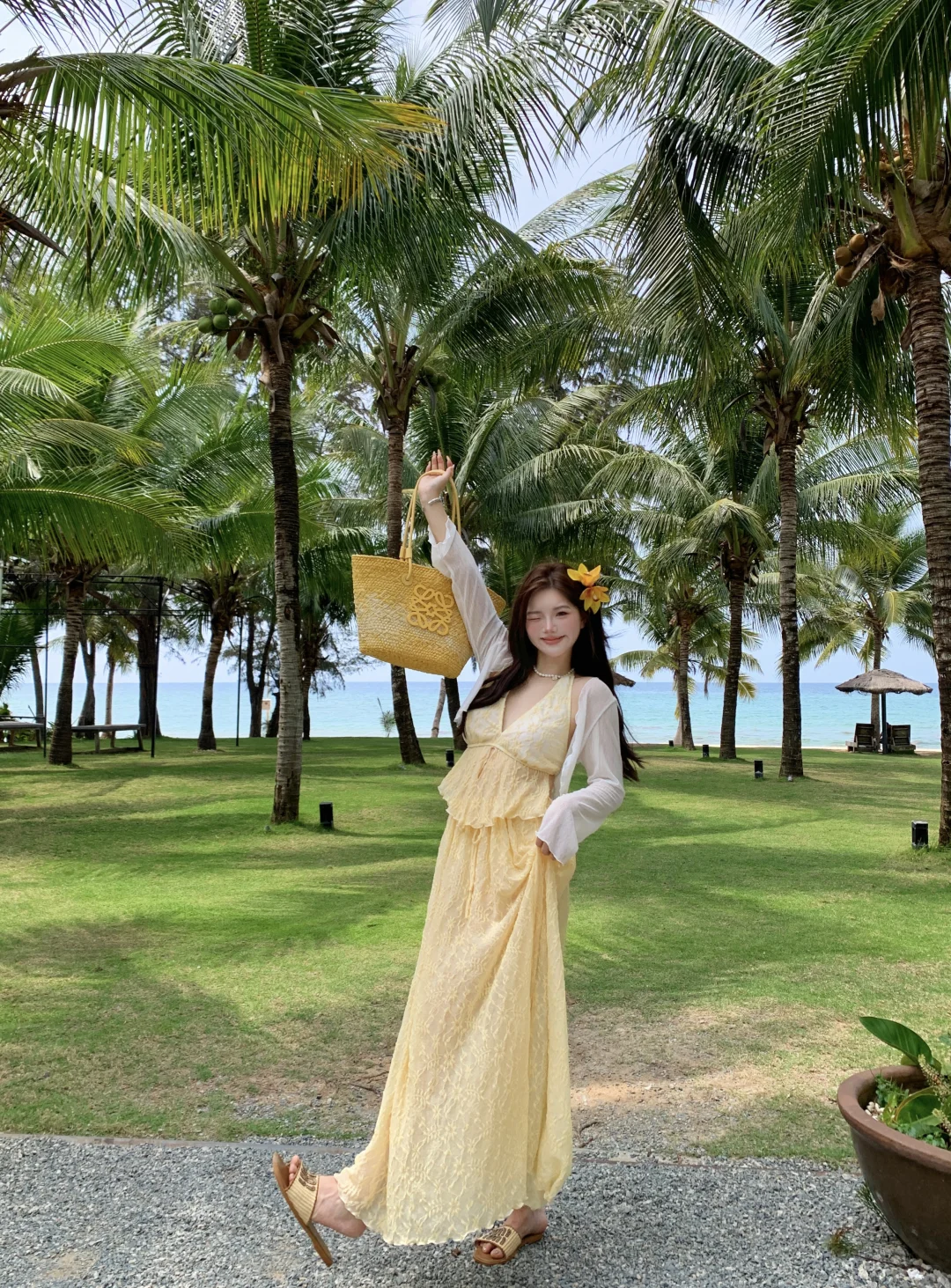 一到冬天就想去海岛度假🏖️