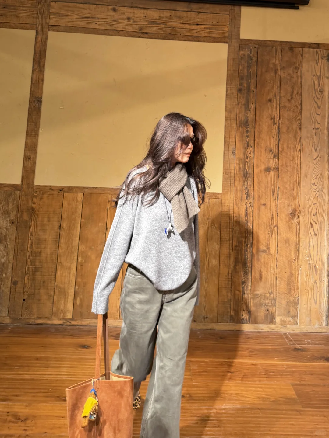 毛衣的慵懒自在！