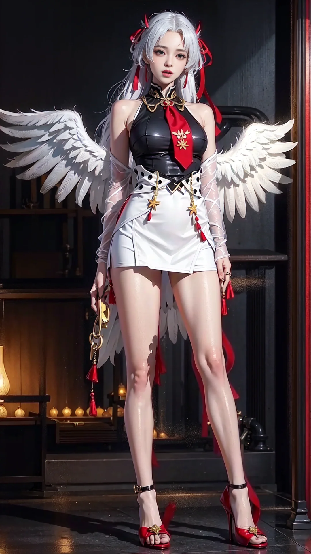 是天使姐姐呀！