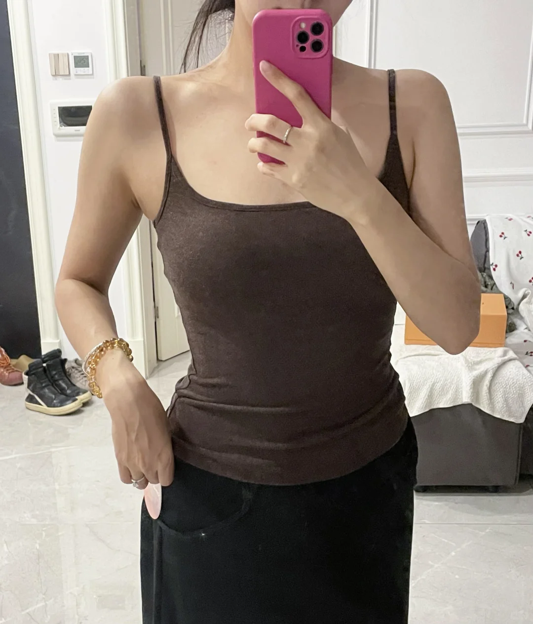 夏天必入的一体式小背心👙