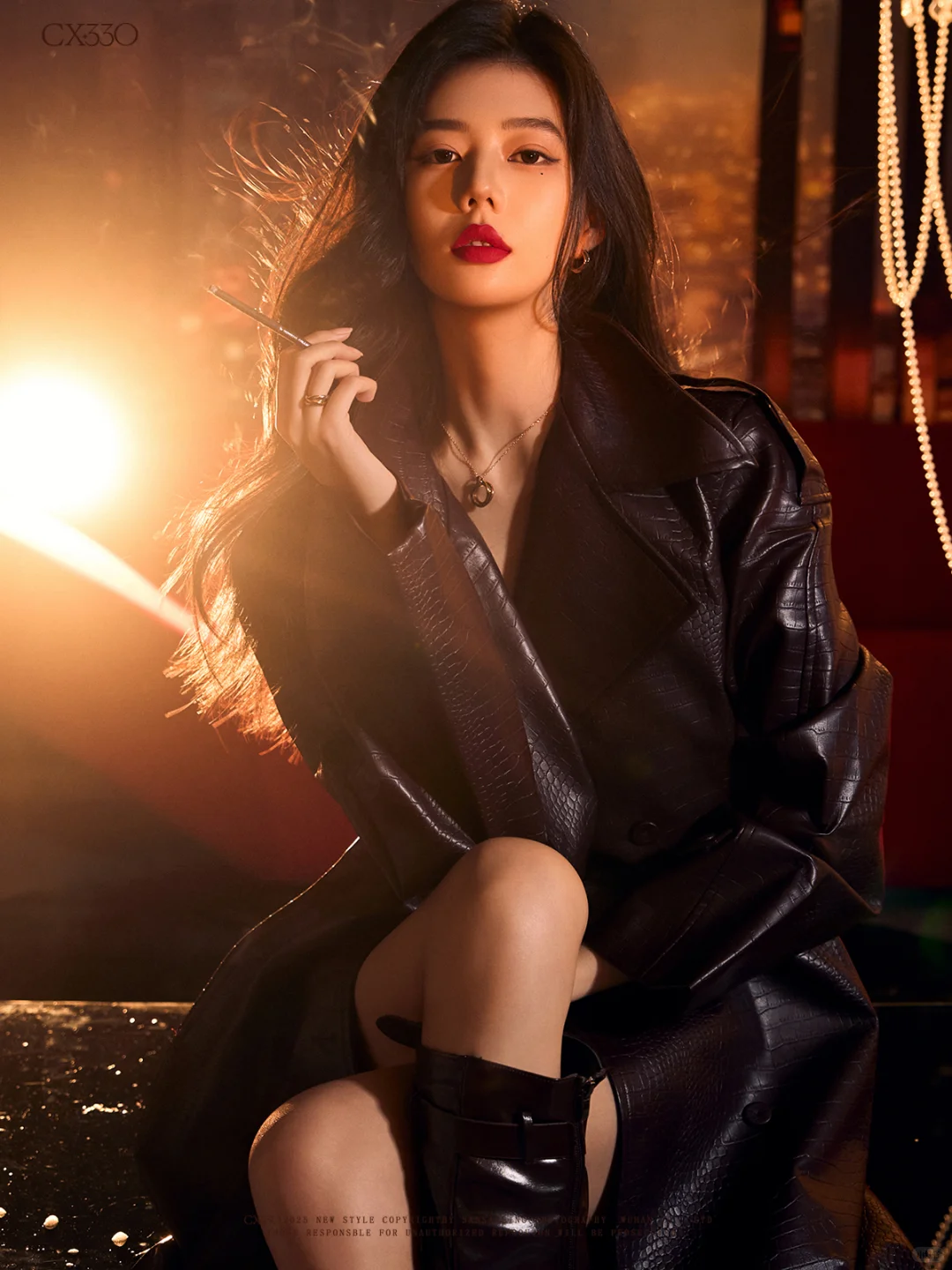 港风女明星既视感｜好像拍了一部港风电影❗