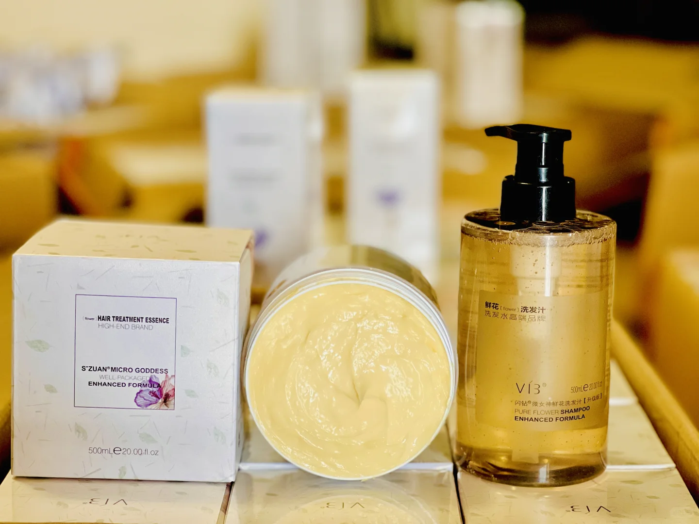 微女神升级版全英文洗护套装