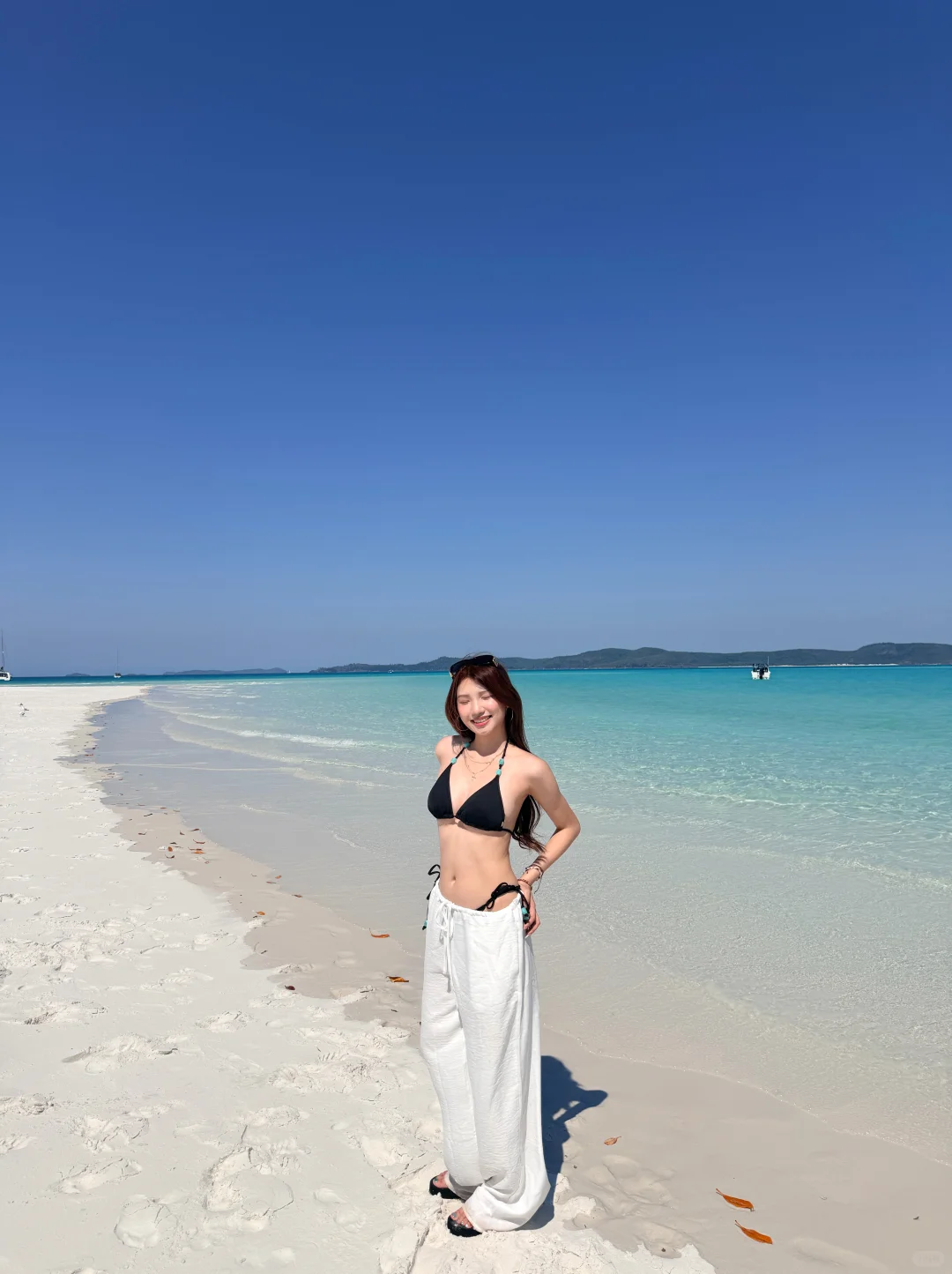 左滑查看我的8套海岛穿搭