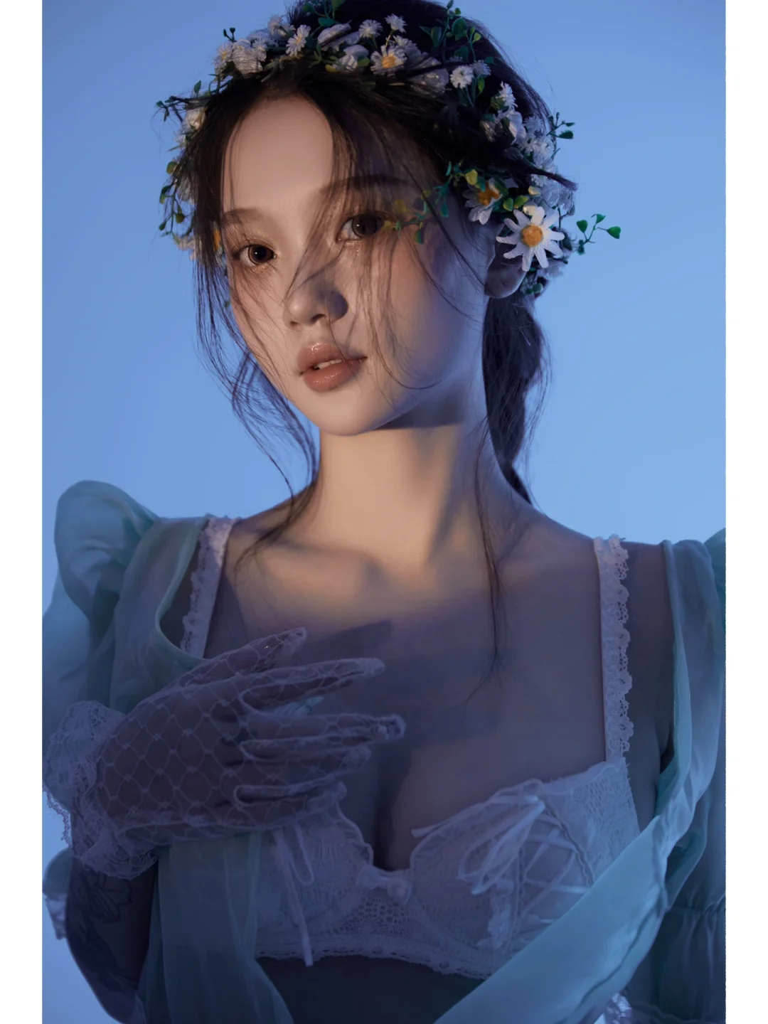 朦胧中的小性感🦋少女私房写真