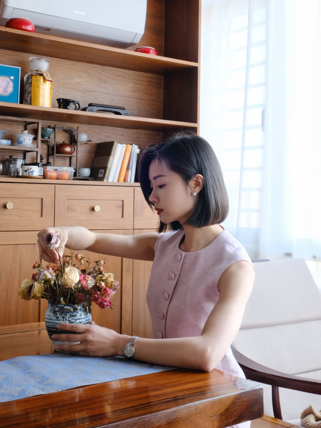 温柔暴击！这款亚麻套装穿上简直美到封神✨