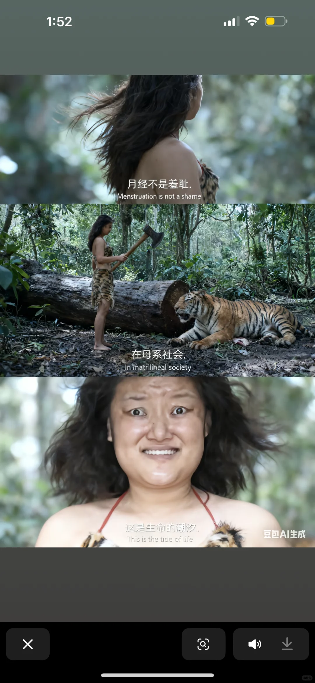 好喜欢自然女！