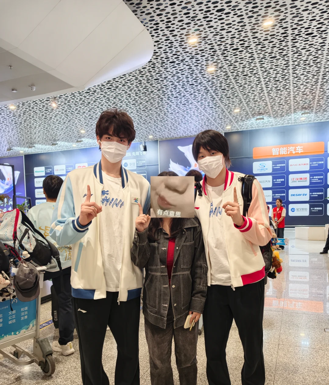 我在泳很幸福！