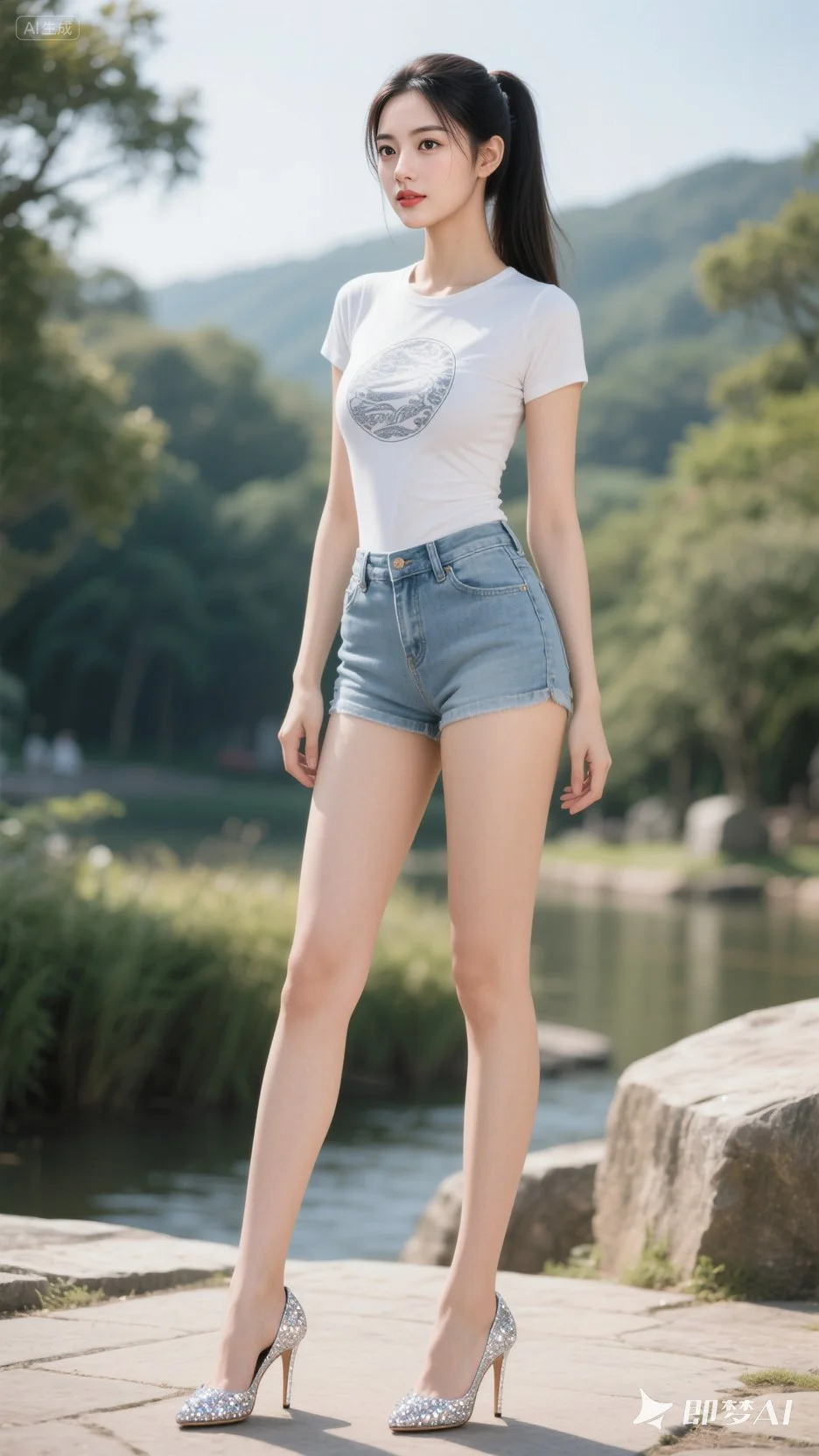 她真的太适合户外了⛰️