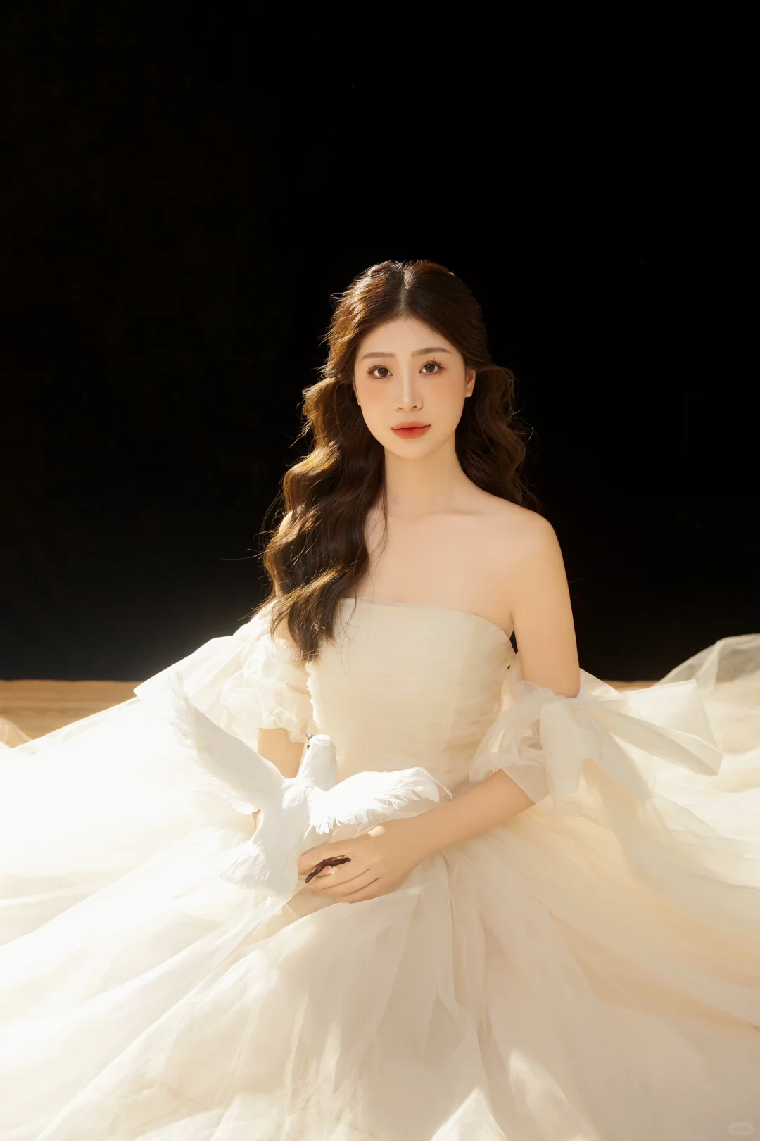 逆光而来的白鸽少女🕊️｜少女写真